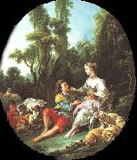 Are They Thinking About the Grape Francois Boucher